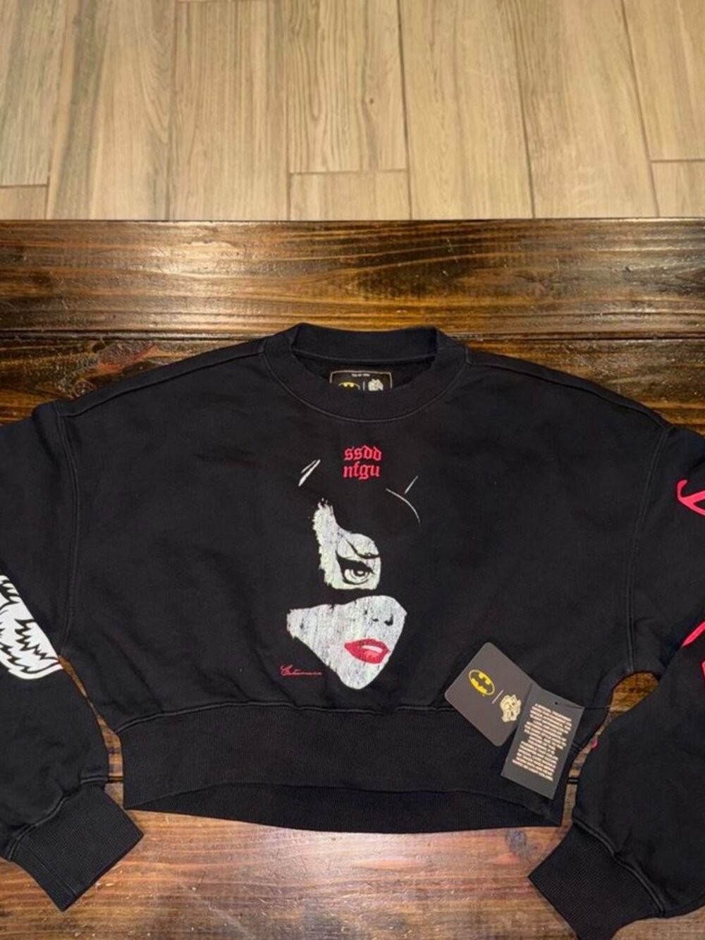 Rare Darc Sport x Batman collab Catwoman Ava Crewneck
